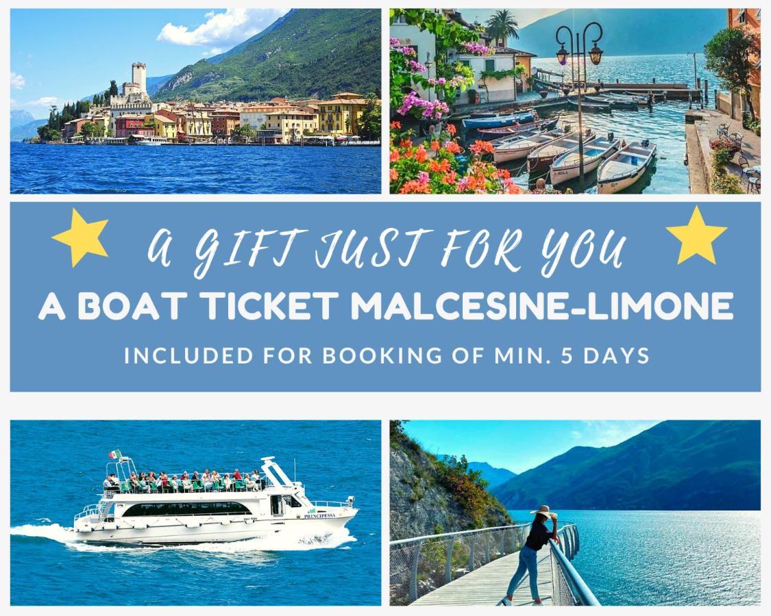 Malcesine With Charme Apartment ภายนอก รูปภาพ